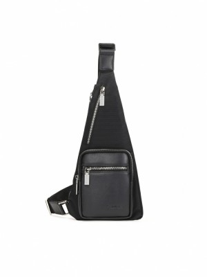 Kazar Cagney Handbags Herr Svarta | 763OWQHAR