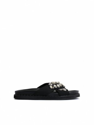 Kazar Camiri Mules Dam Svarta | 741PWGXML