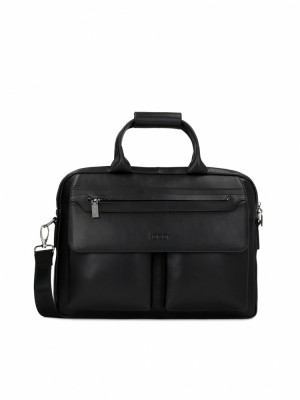 Kazar Curley Handbags Herr Svarta | 546APKDCO