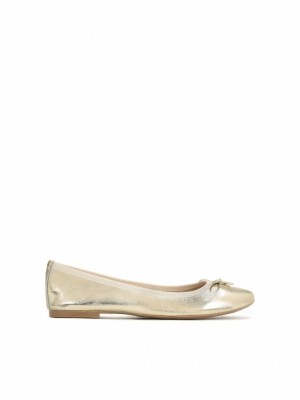Kazar Denise Ballerina Dam Guld | 408WOPMFY