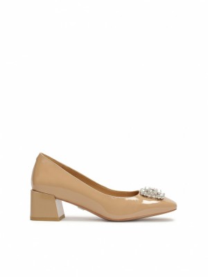 Kazar Dottie Klackar Dam Beige | 428YKHVON