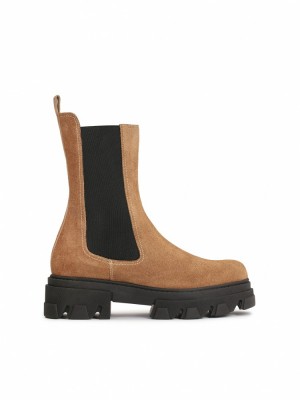 Kazar East Stövletter Dam Beige | 310JKEXUW