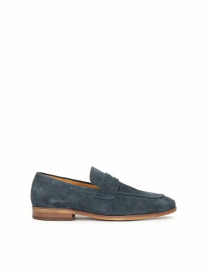 Kazar Emerico Loafers Herr Marinblå Blå | 671GLQNXA