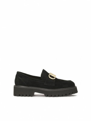 Kazar Essen Loafers Dam Svarta | 495AWZGSF