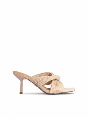 Kazar Felizia Mules Dam Beige | 807NYFQUB
