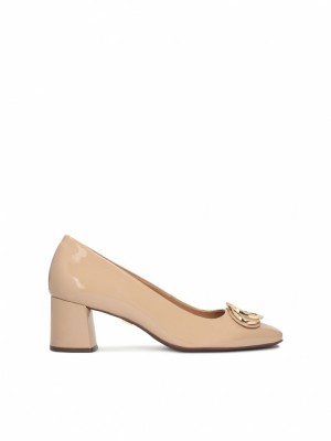 Kazar Gaura Klackar Dam Beige | 854HVDCFS