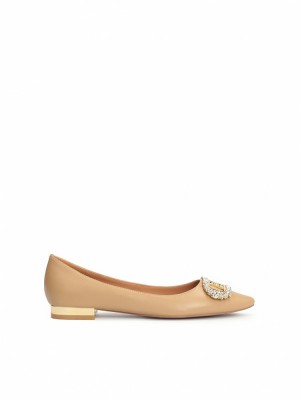 Kazar Halla Klackar Dam Beige | 367AOTHRN