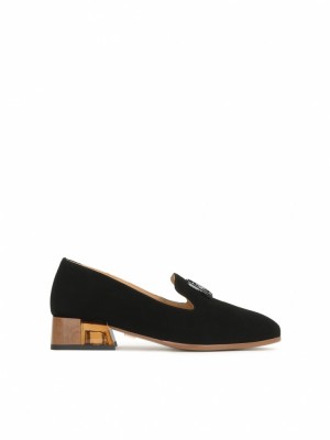 Kazar Hattie Loafers Dam Svarta | 450SZHQGK