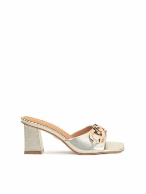 Kazar Herby Mules Dam Guld | 260GYEFWH
