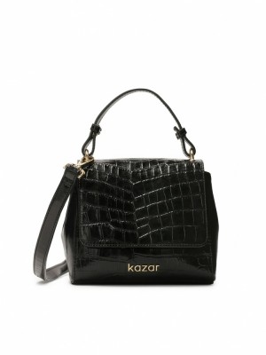 Kazar Kristena Handbags Dam Svarta | 074LAFIVS