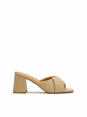 Kazar Lala Mules Dam Beige | 710BFOLWJ