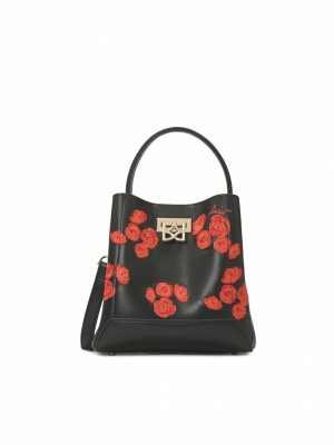 Kazar Laurie S Handbags Dam Svarta Röda | 391YALJRS