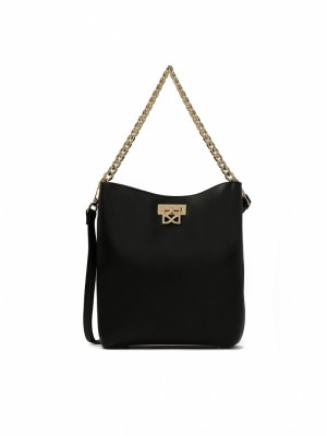 Kazar Leti Handbags Dam Svarta | 827ILHWXG