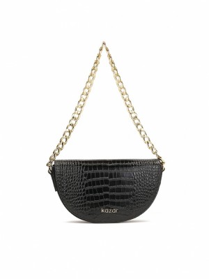 Kazar Lumi Handbags Dam Svarta | 692GUILVS