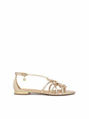 Kazar Maddie Sandaler Dam Guld | 359DPICTF