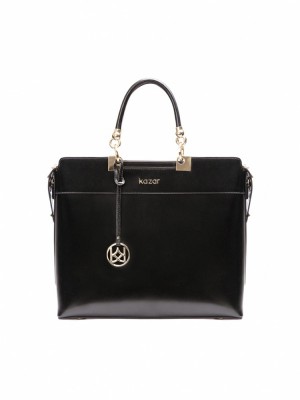 Kazar Megan Handbags Dam Svarta | 038IFVLWG