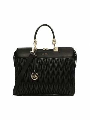 Kazar Megan Handbags Dam Svarta | 136WEVSKY