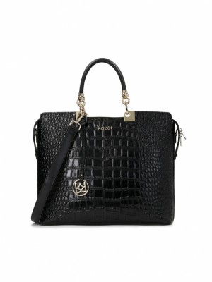 Kazar Megan Handbags Dam Svarta | 654NDKFHE