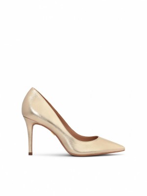 Kazar New Paris Klackar Dam Guld | 875WEQNVJ