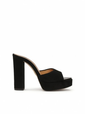 Kazar Oppia Mules Dam Svarta | 593VNMJOE