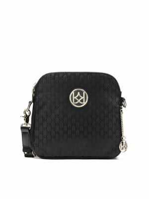 Kazar Poline Handbags Dam Svarta | 367RDHWUN