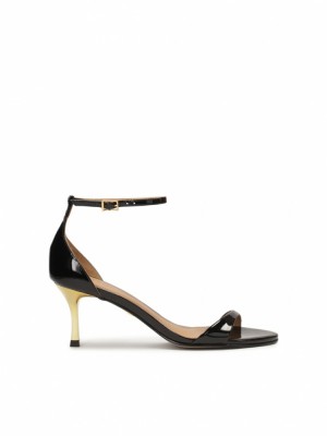 Kazar Roxie Sandaler Dam Svarta Guld | 143LEQXWF