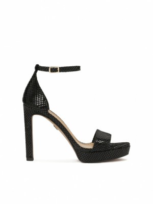 Kazar Rude Sandaler Dam Svarta | 856YVZGLS