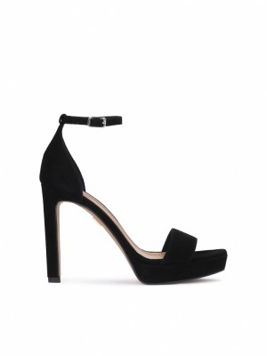 Kazar Rude Sandaler Dam Svarta | 928RLHFDE