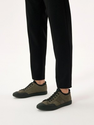 Kazar Savo Sneakers Herr Khaki | 104ULQHEX