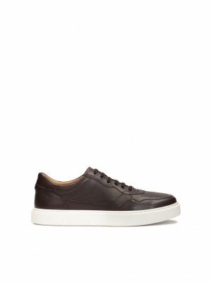 Kazar Silvan Sneakers Herr Bruna Ljus | 354ZJPCRB