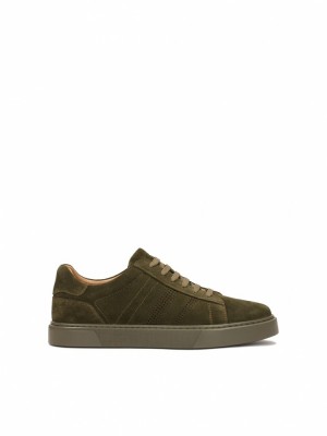 Kazar Silvan Sneakers Herr Khaki | 123FWBCLU