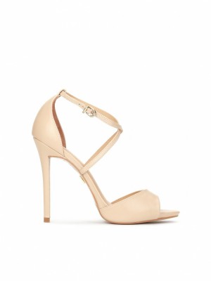 Kazar Terry Sandaler Dam Beige | 456IGQXLJ